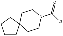 8-azaspiro[4.5]decane-8-carbonyl chloride Struktur