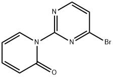 4-Bromo-2-(1H-pyridin-2-one)pyrimidine Structure