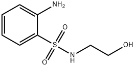 Benzenesulfonamide, 2-amino-N-(2-hydroxyethyl)- 化学構造式