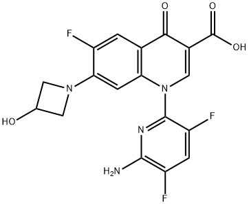 Delafloxacin Impurity 4,959374-64-2,结构式