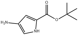1H-Pyrrole-2-carboxylic acid, 4-amino-, 1,1-dimethylethyl ester Structure