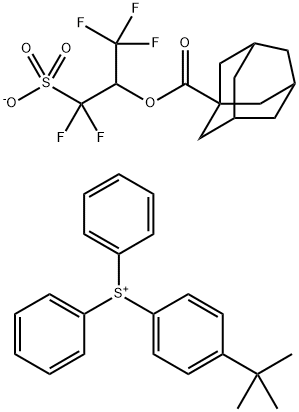 959752-27-3 [4-(1,1-Dimethylethyl)phenyl]diphenylsulfonium salt with 1-(difluorosulfomethyl)-2,2,2-trifluoroethyl tricyclo[3.3.1.13,7]decane-1-carboxylate (1:1)