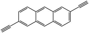 ANTHRACENE, 2,6-DIETHYNYL-, 2,6-DIETHYNYLANTHRACENE,960223-15-8,结构式