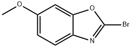 Benzoxazole, 2-bromo-6-methoxy- Struktur