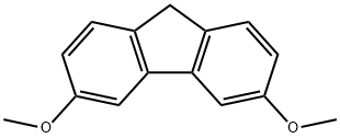 9H-?Fluorene, 3,?6-?dimethoxy- 化学構造式