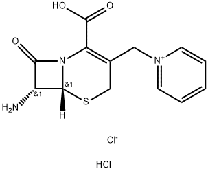 7(R)-amino-3-(1-pyridiniomethyl)-3-cephem-4-carboxylic acid chloride monohydrochloride