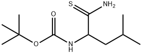 Carbamic acid, [1-(aminothioxomethyl)-3-methylbutyl]-, 1,1-dimethylethyl ester (9CI),96929-03-2,结构式