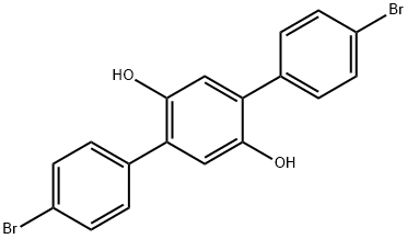 [1,1':4',1''-Terphenyl]-2',5'-diol, 4,4''-dibromo- (9CI) 化学構造式