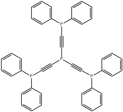 tris((diphenylphosphino)ethynyl)phosphine 结构式