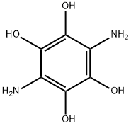 1,2,4,5-Benzenetetrol, 3,6-diamino- Structure