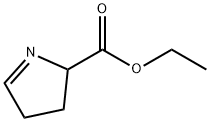 3,4-二氢-2H-吡咯-2-甲酸乙酯 结构式