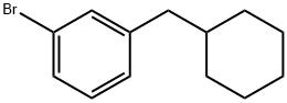 Benzene, 1-bromo-3-(cyclohexylmethyl)- Struktur