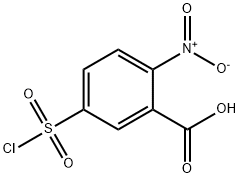 5-(氯磺酰基)-2-硝基苯甲酸, 98555-64-7, 结构式