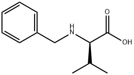 D-Valine, N-(phenylmethyl)- Structure