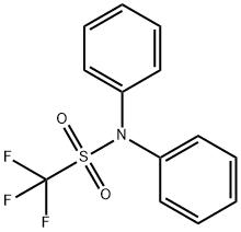 Methanesulfonamide, 1,1,1-trifluoro-N,N-diphenyl- 化学構造式