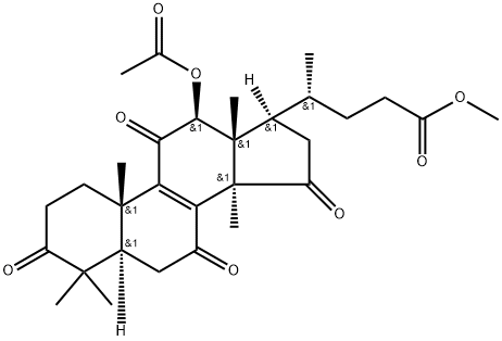 Methyl lucidenate D 结构式