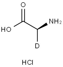 [2H]-(S)-2-Glycine hydrochloride Structure