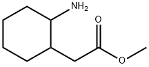 Cyclohexaneacetic acid, 2-amino-, methyl ester Structure