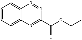 1,2,4-Benzotriazine-3-carboxylic acid, ethyl ester Struktur