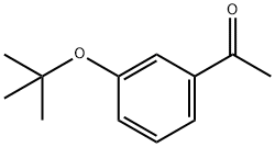 Ethanone, 1-[3-(1,1-dimethylethoxy)phenyl]- 结构式