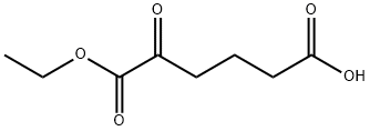 Hexanedioic acid, 2-oxo-, 1-ethyl ester 化学構造式