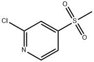 2-Chloro-4-methanesulfonylpyridine Struktur