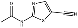 Acetamide, N-(5-cyano-2-thiazolyl)- 化学構造式