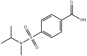 4-[methyl(propan-2-yl)sulfamoyl]benzoic acid Structure