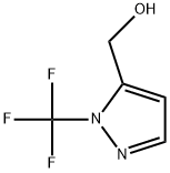 (2-Trifluoromethyl-2H-pyrazol-3-yl)-methanol Structure