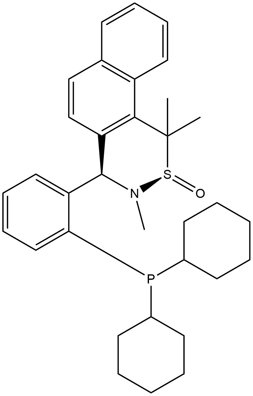 2565792-68-7 [S(R)]-N-[(R)-[2-(Dicyclohexylphosphino)phenyl]-2-naphthalenylmethyl]-N,2-dimethyl-2-propanesulfinamide