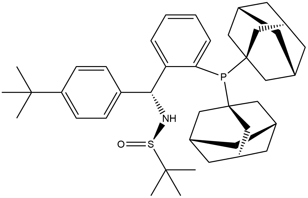  [S(R)]-N-[(R)-(4-叔丁基苯基)[2-(二金刚烷基膦)苯基]甲基]-2-叔丁基亚磺酰胺