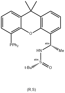 2162939-90-2 [S(R)]-N-[(S)-1-[5-(二苯基膦)-9,9-二甲基-9H-氧杂蒽]乙基]-2-叔丁基亚磺酰胺