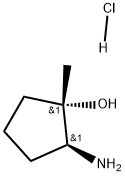(1S,2S)-2-氨基-1-甲基-环戊醇盐酸盐 结构式