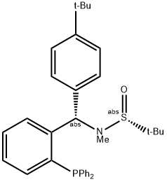  S(R)]-N-[(S)-(4-叔丁基苯基)[2-(二苯基膦)苯基]甲基]-N-甲基-2-叔丁基亚磺酰胺