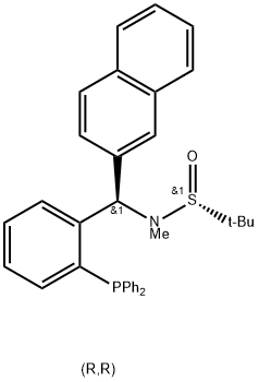  S(R)]-N-[(R)-[2-(二苯基膦)苯基](2-萘基)甲基]-N-甲基-2-叔丁基亚磺酰胺