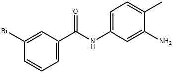 N-(3-amino-4-methylphenyl)-3-bromobenzamide Struktur