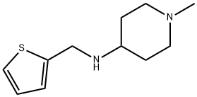 4-Piperidinamine, 1-methyl-N-(2-thienylmethyl)- Structure