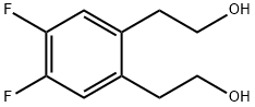 2,2'-(4,5-二氟-1,2-亚苯基)双(乙烷-1-醇),1000521-23-2,结构式