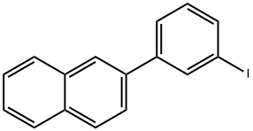 2-(3-Iodophenyl)naphthalene Structure