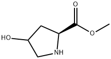 (2S)-4-羟基吡咯烷-2-羧酸甲酯,1001383-50-1,结构式