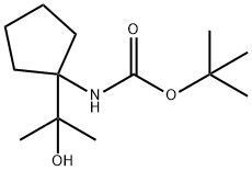 Carbamic acid, N-[1-(1-hydroxy-1-methylethyl)cyclopentyl]-, 1,1-dimethylethyl ester