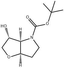 1001592-20-6 4H-Furo[3,2-b]pyrrole-4-carboxylic acid, hexahydro-3-hydroxy-, 1,1-dimethylethyl ester, (3R,3aR,6aR)-