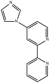 4-(1H-imidazol-1-yl)-2,2'-bipyridine 结构式