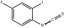 Benzene, 4-fluoro-2-iodo-1-isothiocyanato- Structure