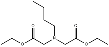 Glycine, N-butyl-N-(2-ethoxy-2-oxoethyl)-, ethyl ester