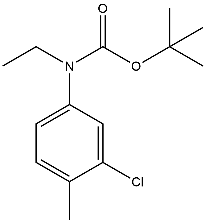 100282-61-9 Carbamic acid, (3-chloro-4-methylphenyl)ethyl-, 1,1-dimethylethyl ester (9CI)