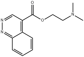 2-(Dimethylamino)ethyl cinnoline-4-carboxylate Struktur