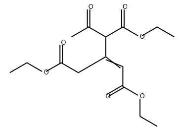 2-Pentenedioic acid, 4-acetyl-3-(2-ethoxy-2-oxoethyl)-, 1,5-diethyl ester