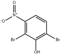 Phenol, 2,6-dibromo-3-nitro- Structure