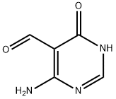 4-amino-6-oxo-1H-pyrimidine-5-carbaldehyde Struktur